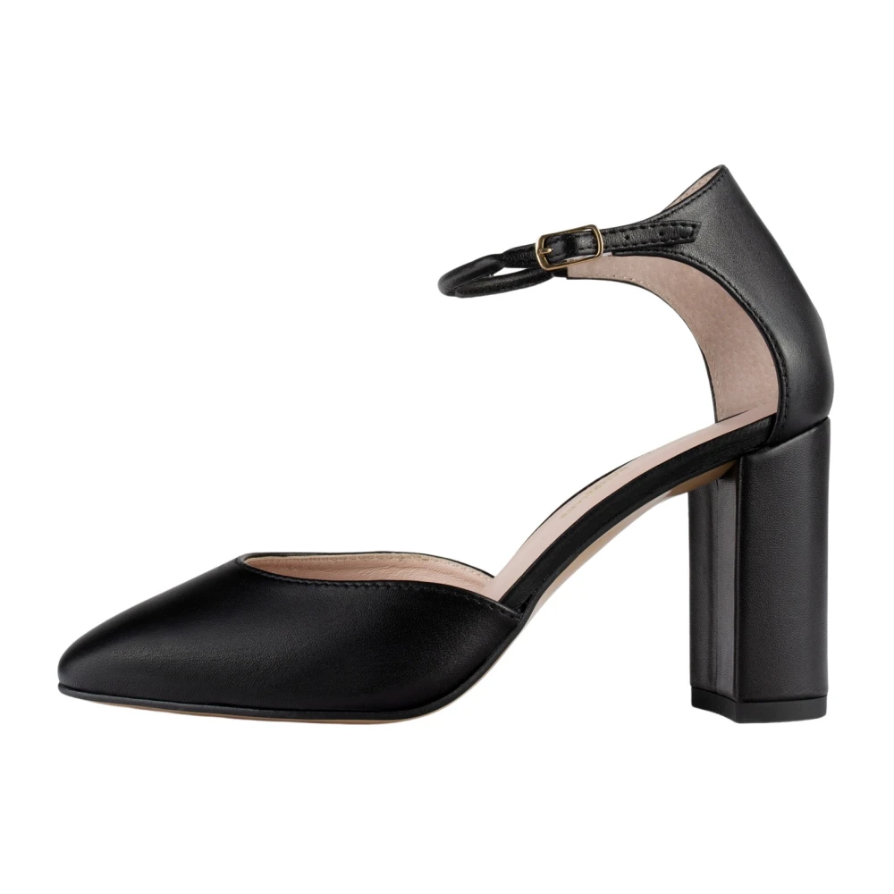 L37 Kvinno Svart Skor Dam, 41 Eu, Pumps