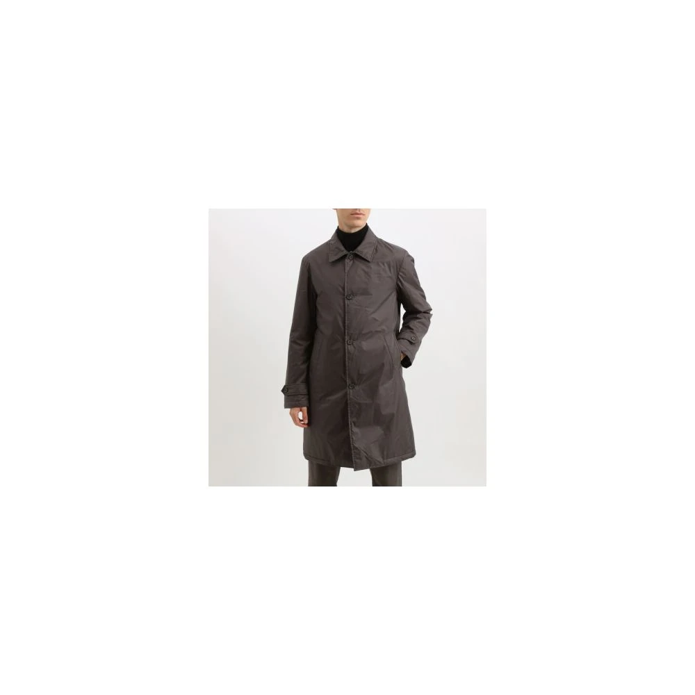 add Bruine Polyesterjas met Thermowattering Brown Heren