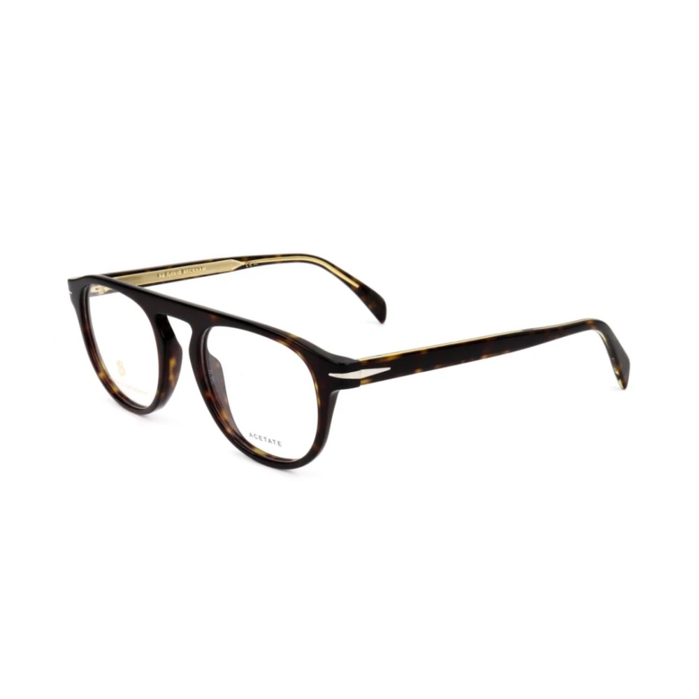 Eyewear by David Beckham Stijlvolle zonnebril voor mannen Brown Unisex