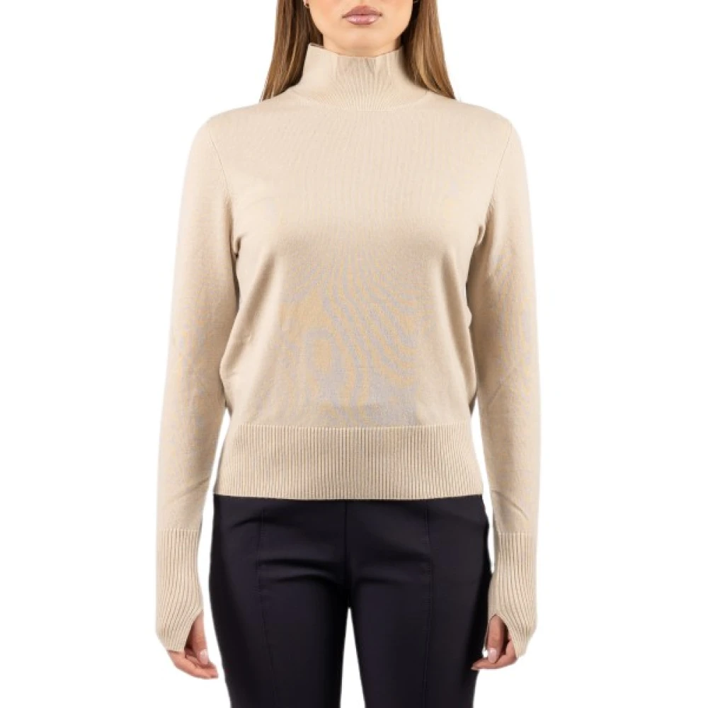 Pinko Nizza Knitwear Mujer Beige Xs