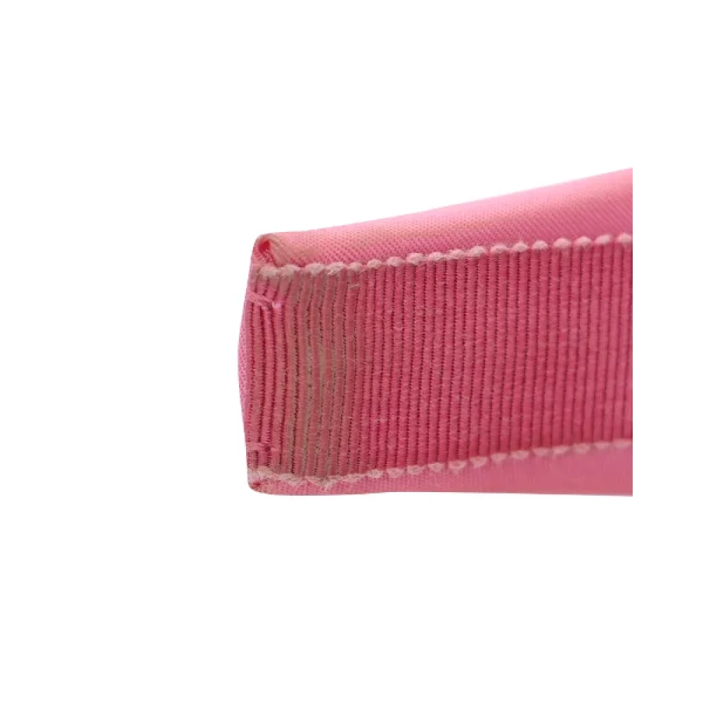 Prada Vintage Pre-owned Nylon hair-accessories Pink Dames