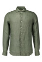groen-overhemd-lange-mouw