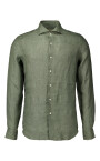 groen-overhemd-lange-mouw
