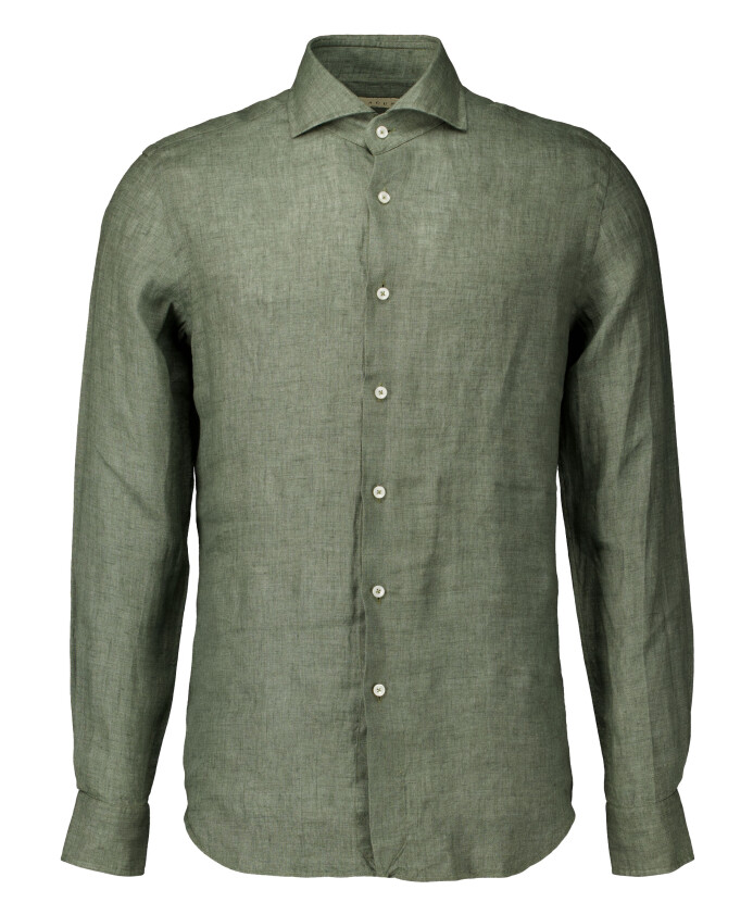 groen-overhemd-lange-mouw