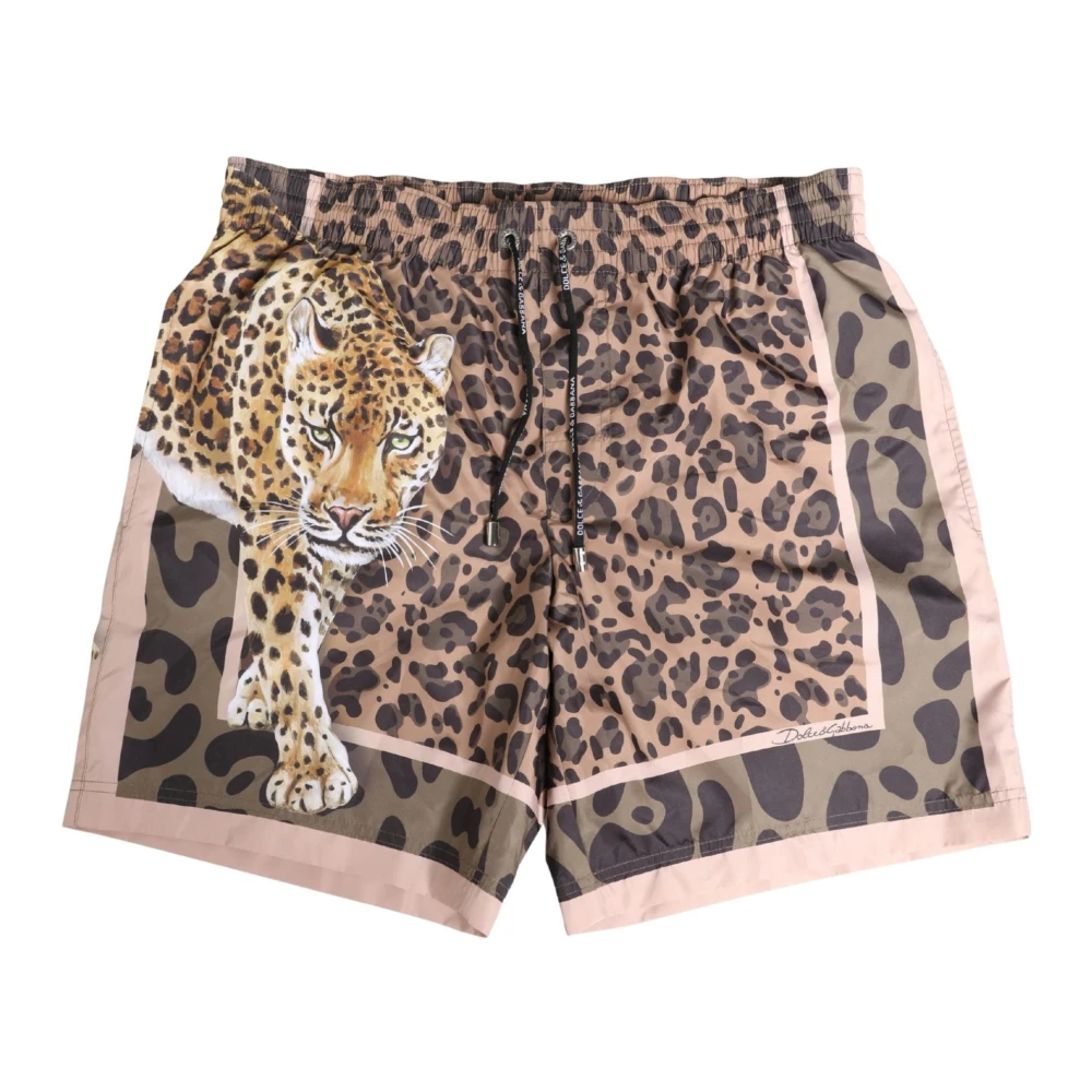 Dolce & Gabbana Men's Multicolor Beachwear, Xs, Swim Trunks