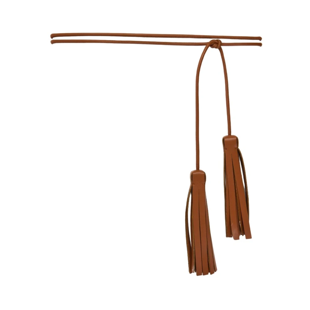 Liviana Conti Kwasten Riem voor Stijlvolle Outfit Brown Dames