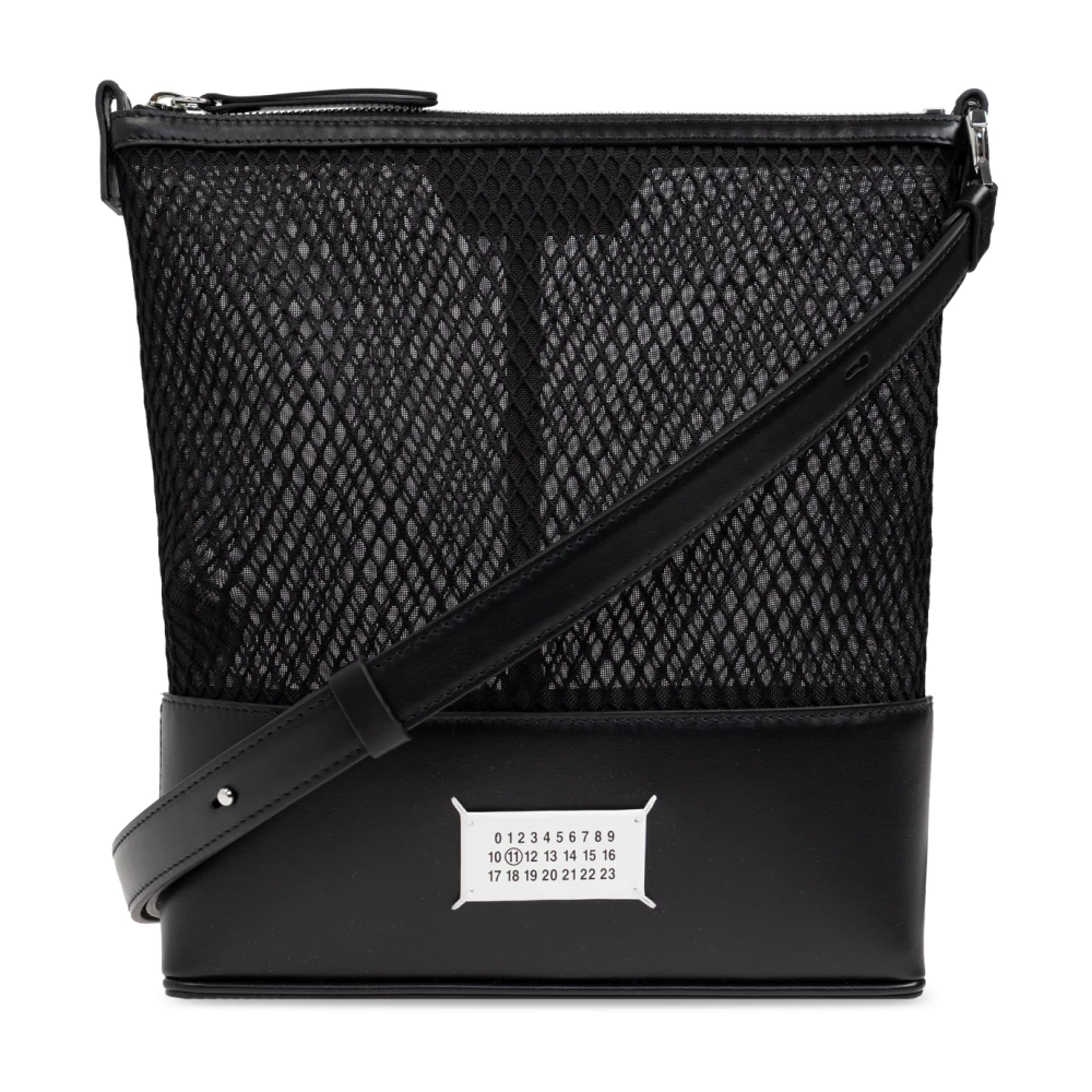 Maison Margiela Tas met logo Black Unisex