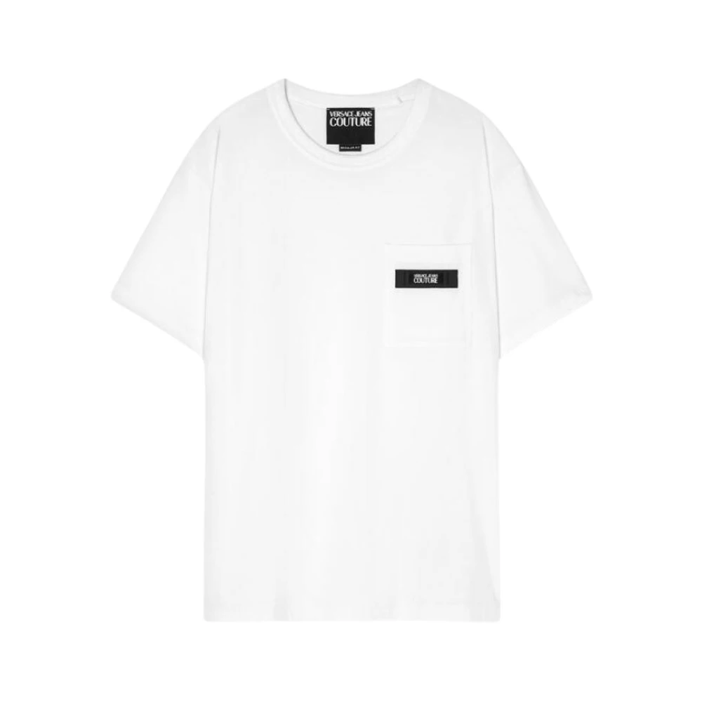 Versace Jeans Couture Katoenen T-shirt White Heren