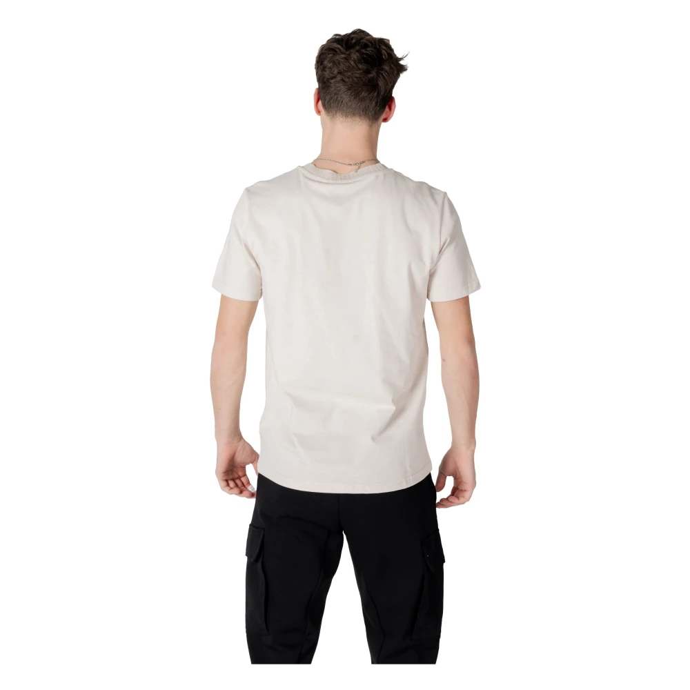 Antony Morato Witte Katoenen T-shirt Korte Mouw White Heren