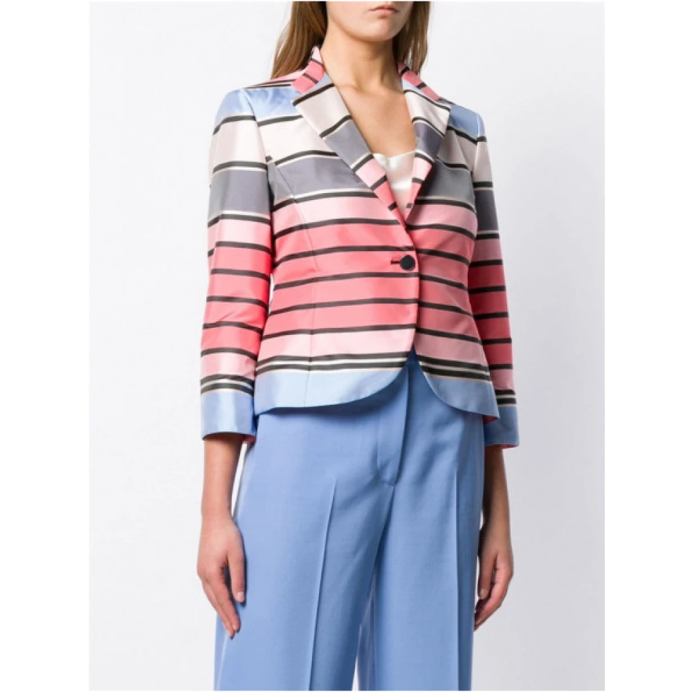 Emporio Armani Fantasie Vest voor Vrouwen Multicolor Dames