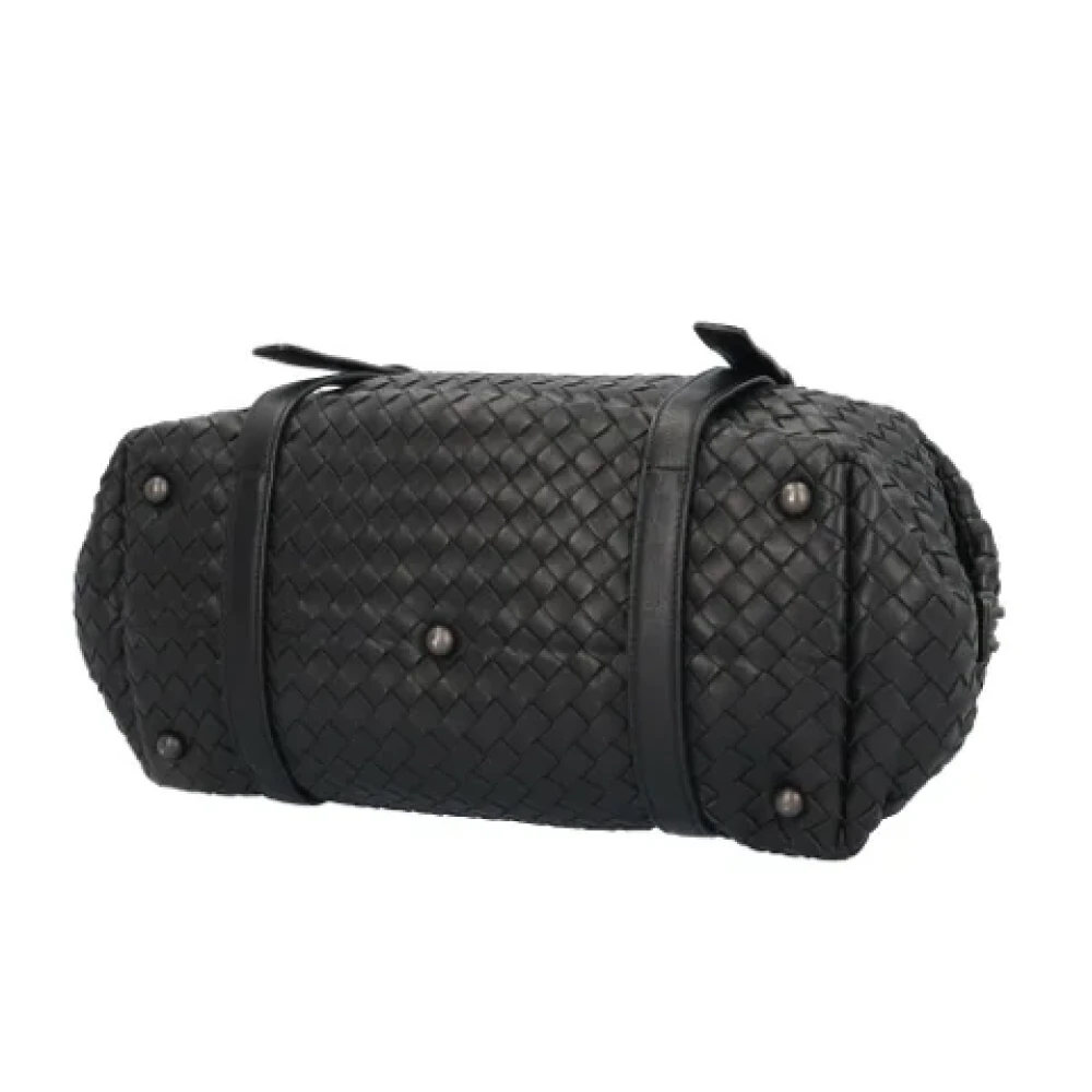 Bottega Veneta Vintage Pre-owned Leather handbags Black Dames