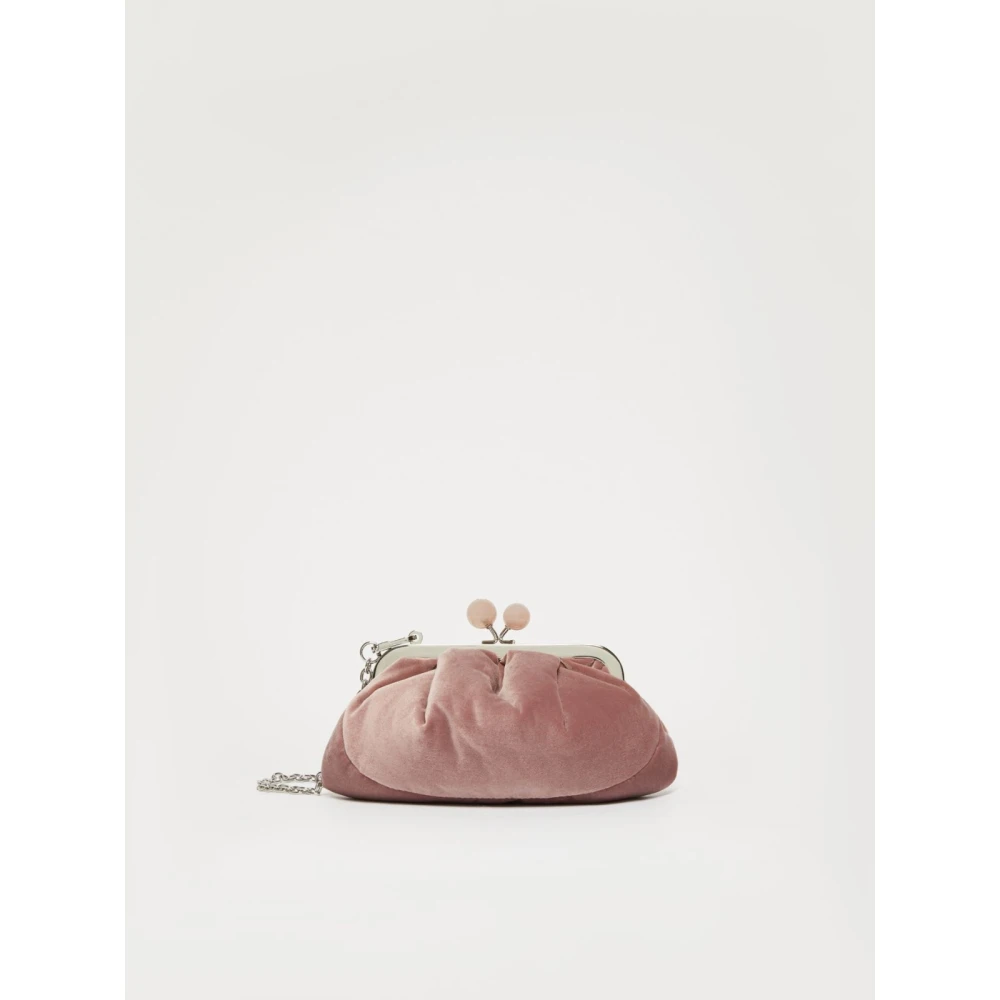 Max Mara Weekend Roze Velvet Pasticcino Tas Pink Dames