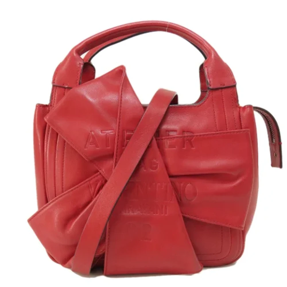 Valentino Vintage Pre-owned Fabric handbags Pink Dames