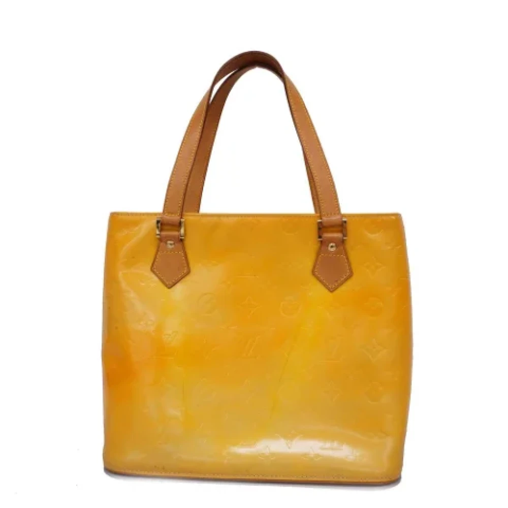 Louis Vuitton Vintage Pre-owned Fabric totes Yellow Dames