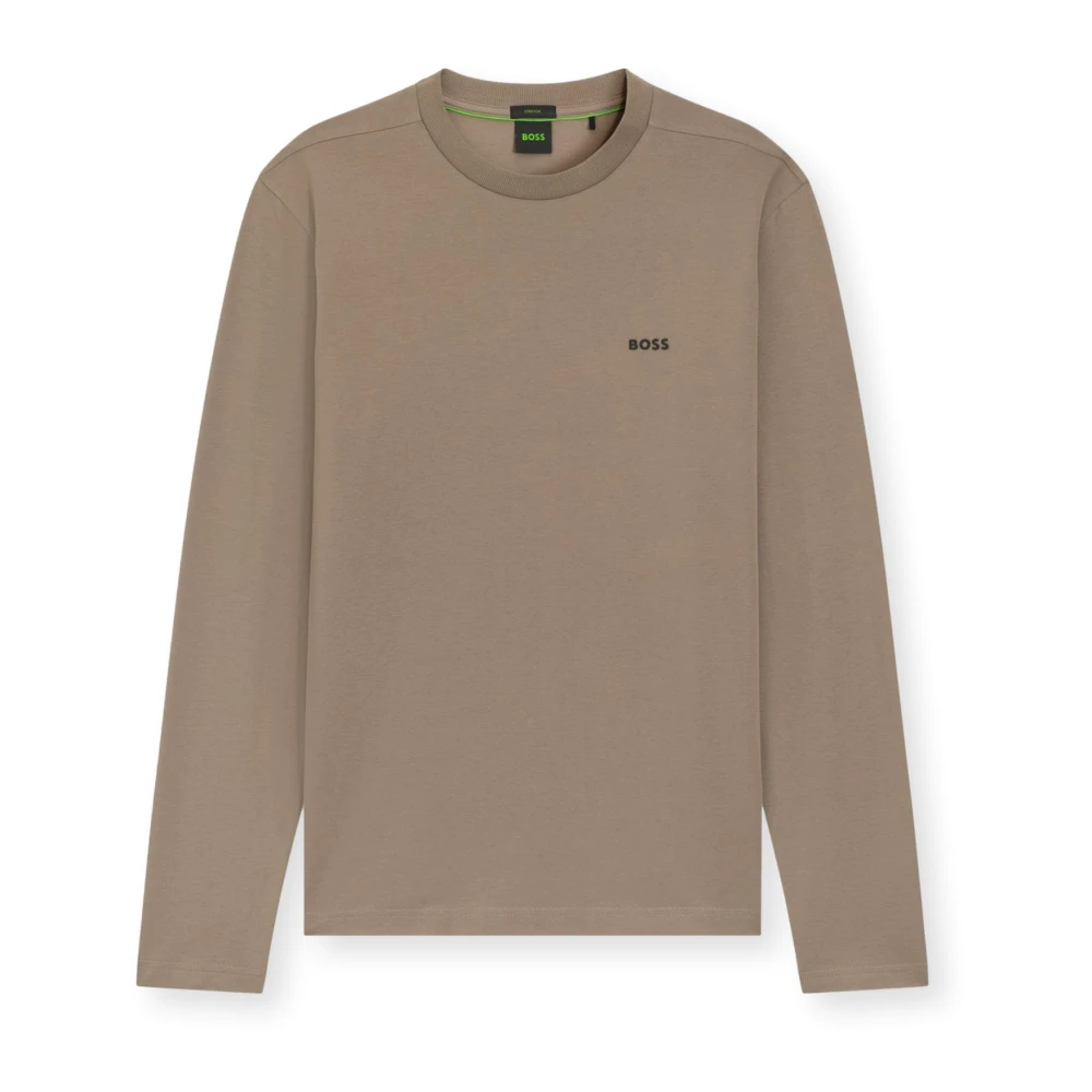 Boss Uomo Beige - Tee Long - Tops - M