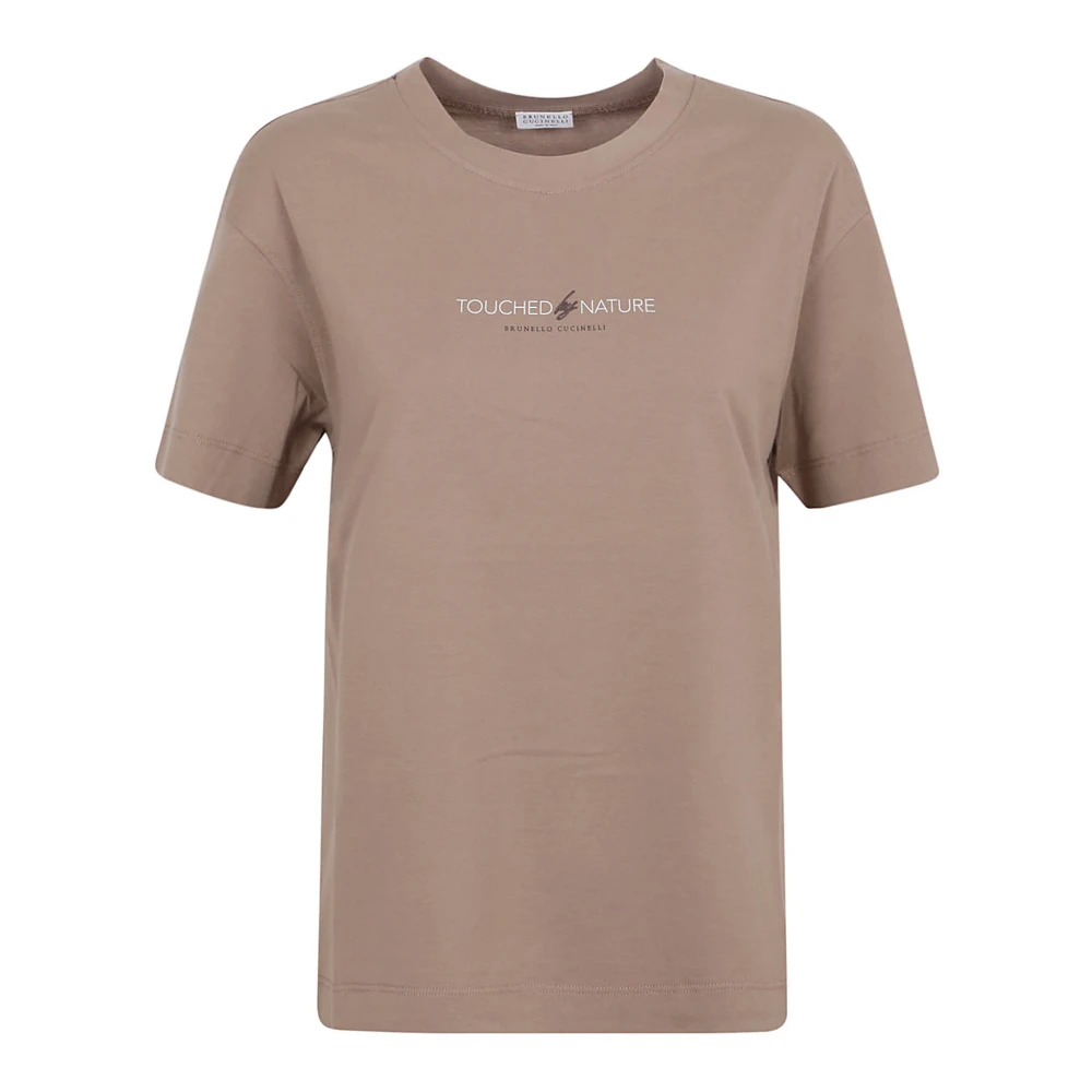 BRUNELLO CUCINELLI Bruine T-Shirt Collectie Brown Dames