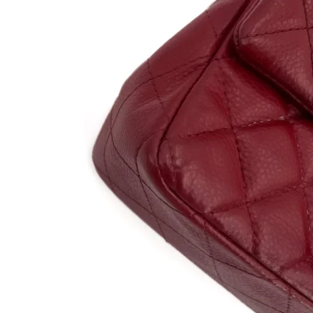 Chanel Vintage Pre-owned Leather chanel-bags Red Dames