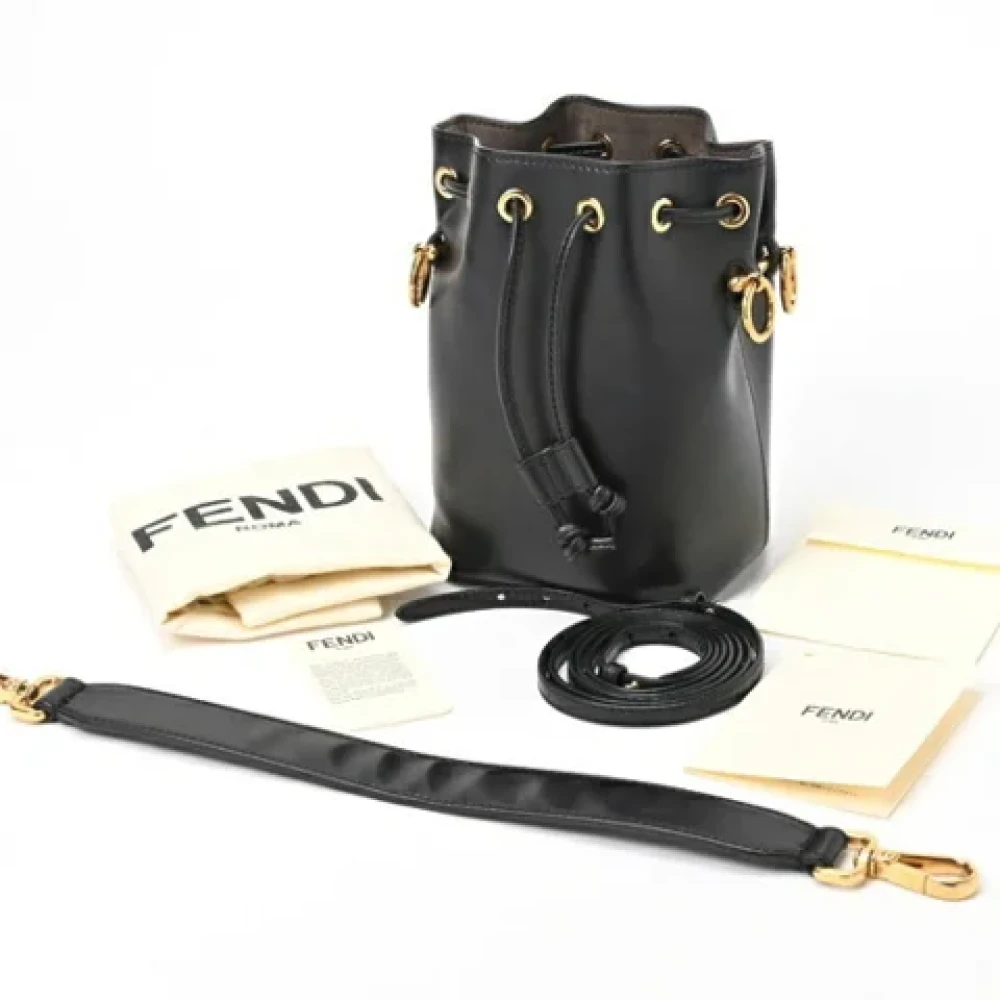 Fendi Vintage Pre-owned Fabric fendi-bags Black Dames
