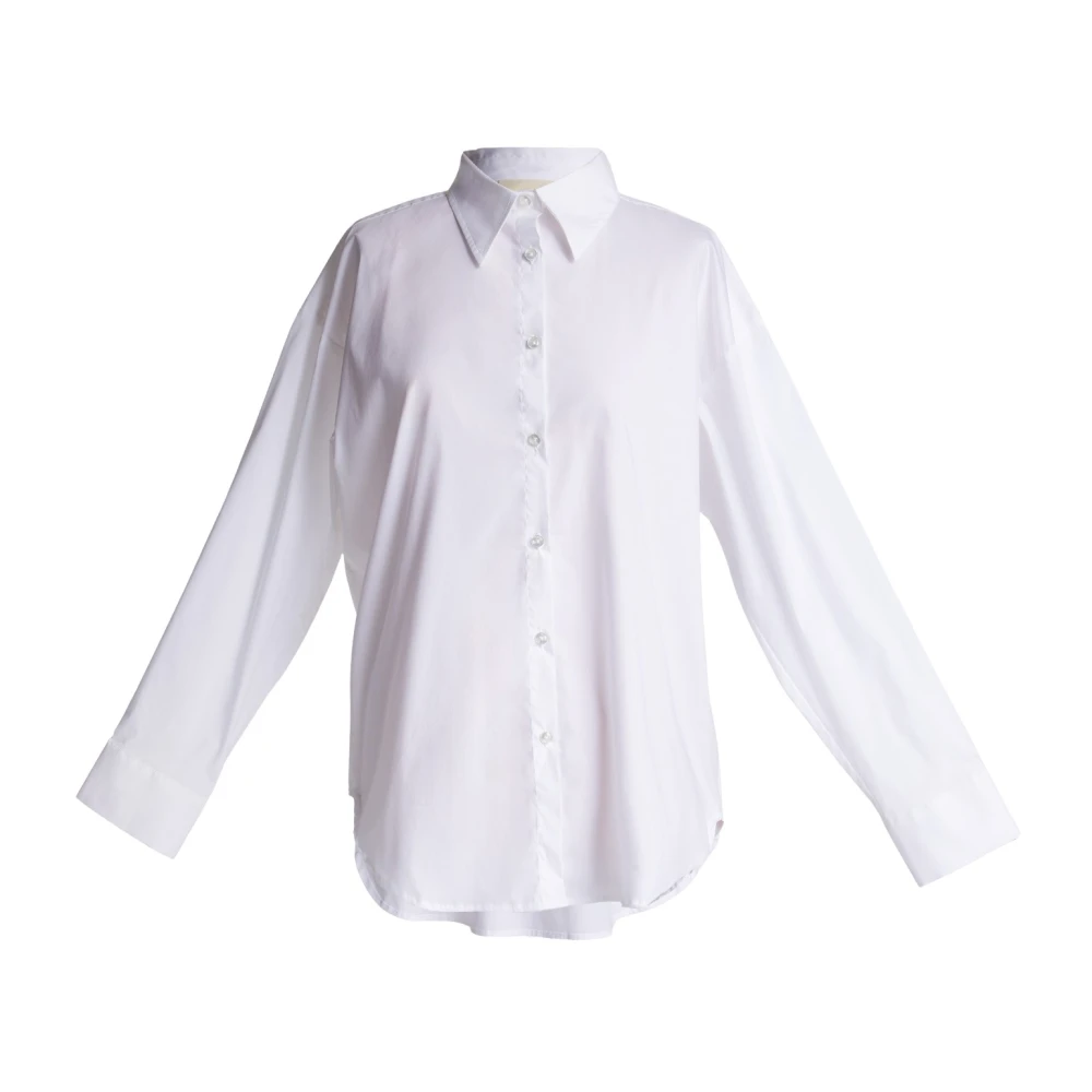 Wakakuu Icons Elegante Paris Shirt voor Vrouwen White Dames