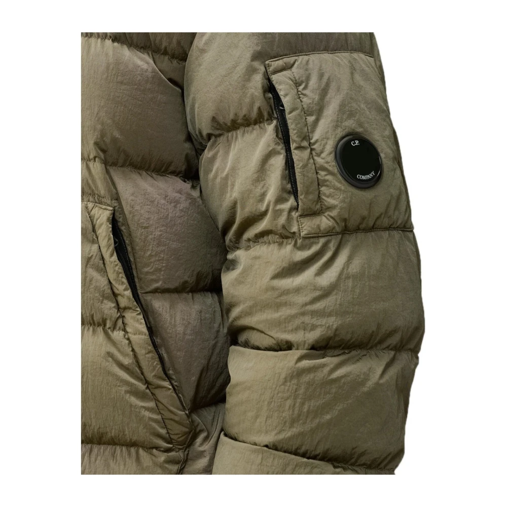C.P. Company Chrome-R Walnoot donsjack Beige Heren