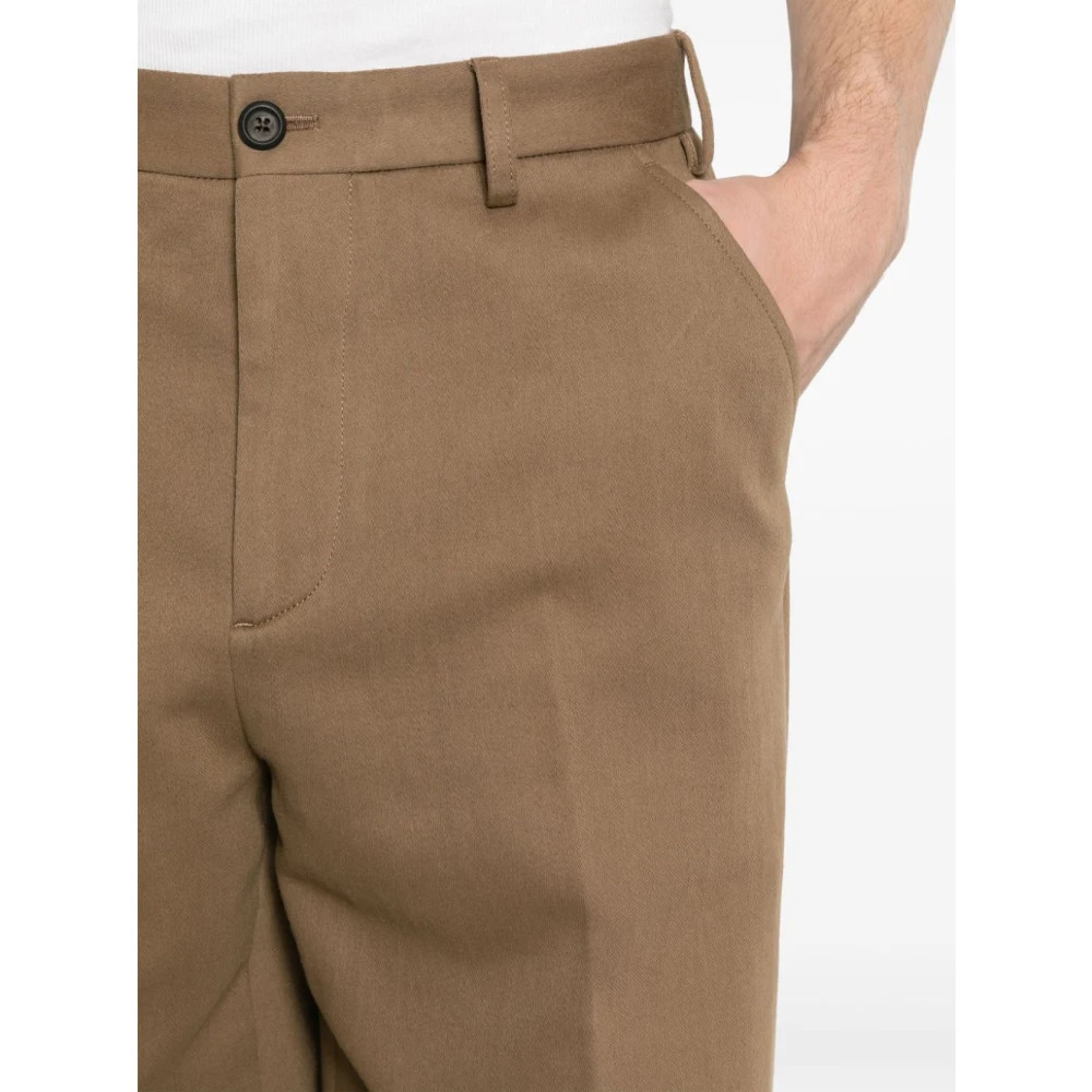 Our Legacy Straight Trousers Brown Heren
