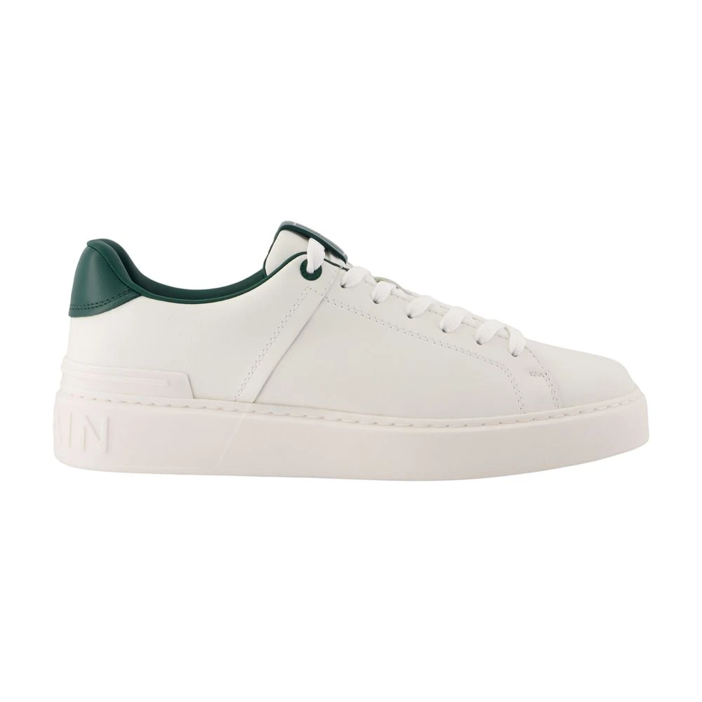 Balmain White B Court Trainers - Male - Sneakers - 9 Uk - Shoes