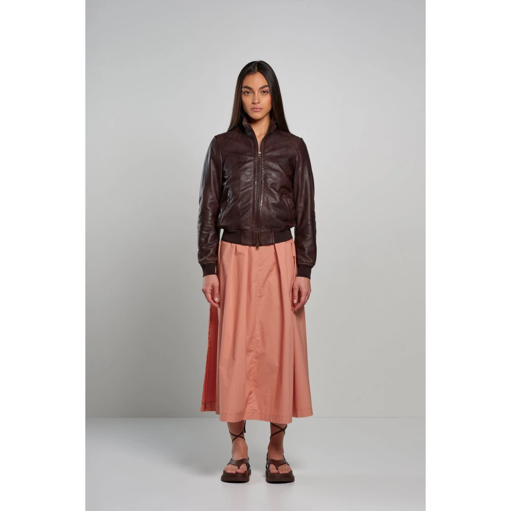 BomBoogie Leather Jackets Black Dames