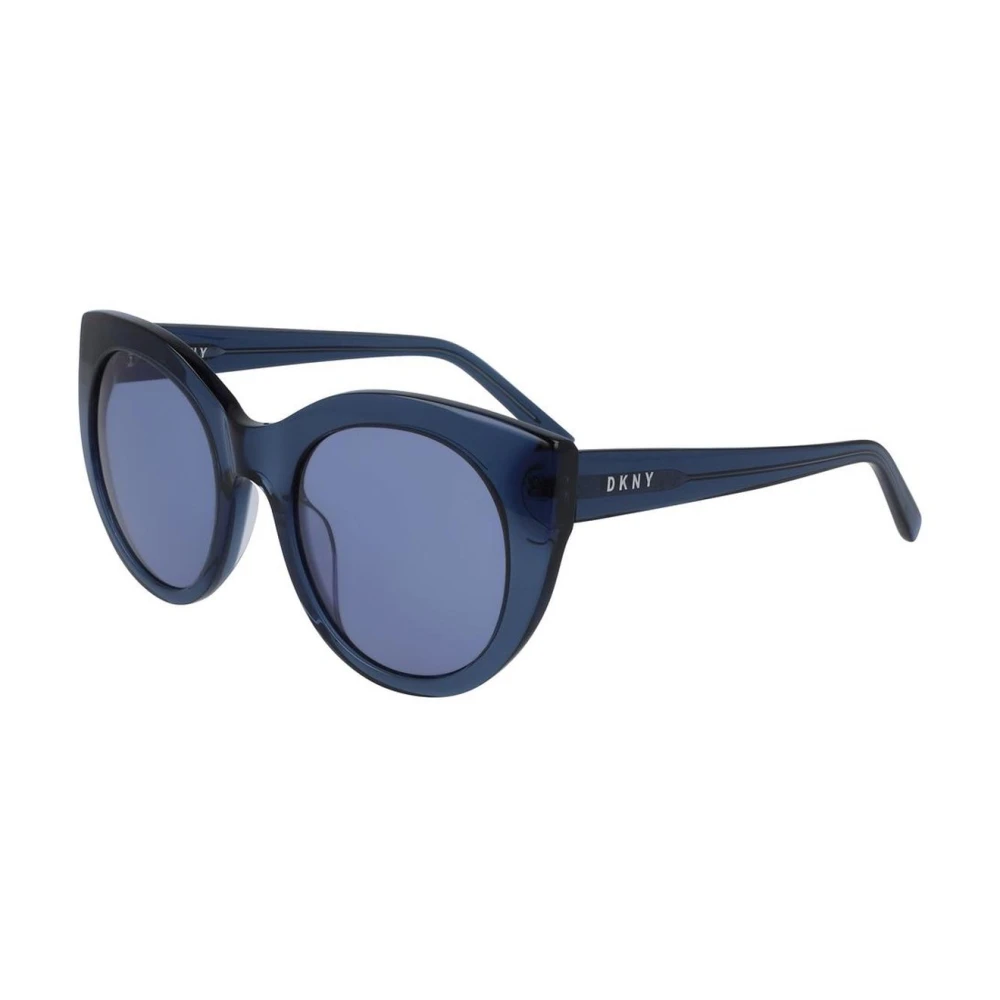 Dkny Women's Blue Acetate Sunglasses With Gradient Lenses - Sunglasses - One Size - Accessories