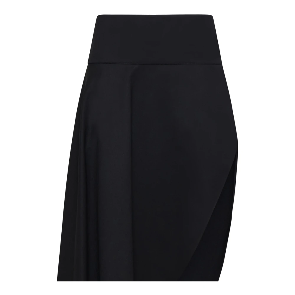 Alaïa Asym Rokken Black Dames