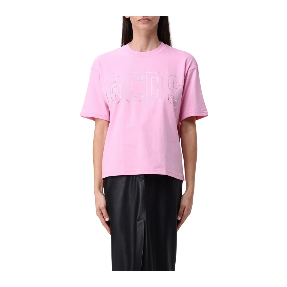 Gcds - Tops > T-Shirts - Pink - Gcds - Modalova