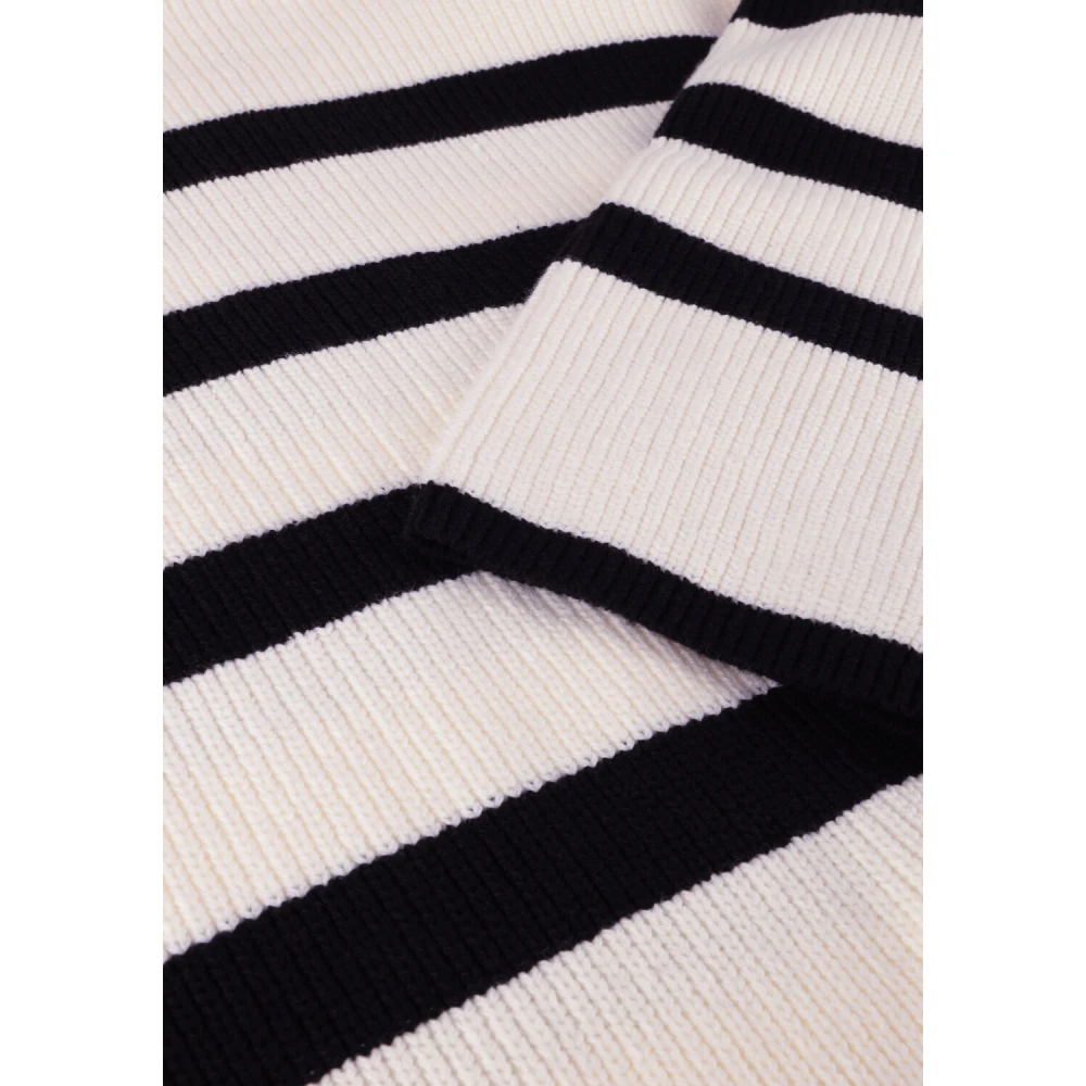 Notre-v Zwarte Trui Nv-Dune Stijl White Dames