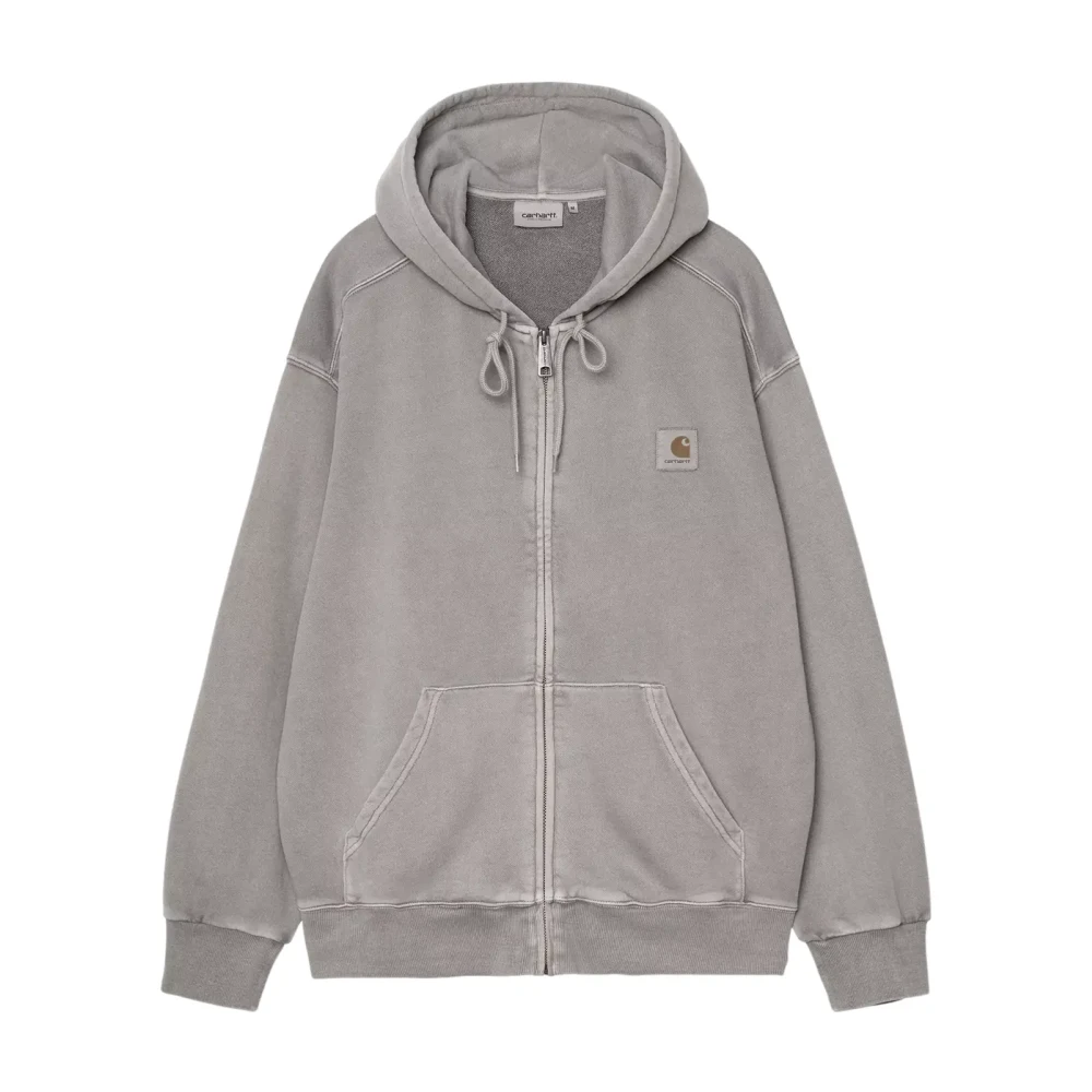 Carhartt Wip Men's Gray Zip-Throughs, Xl, Hooded Nelson Jacket Yosemite
