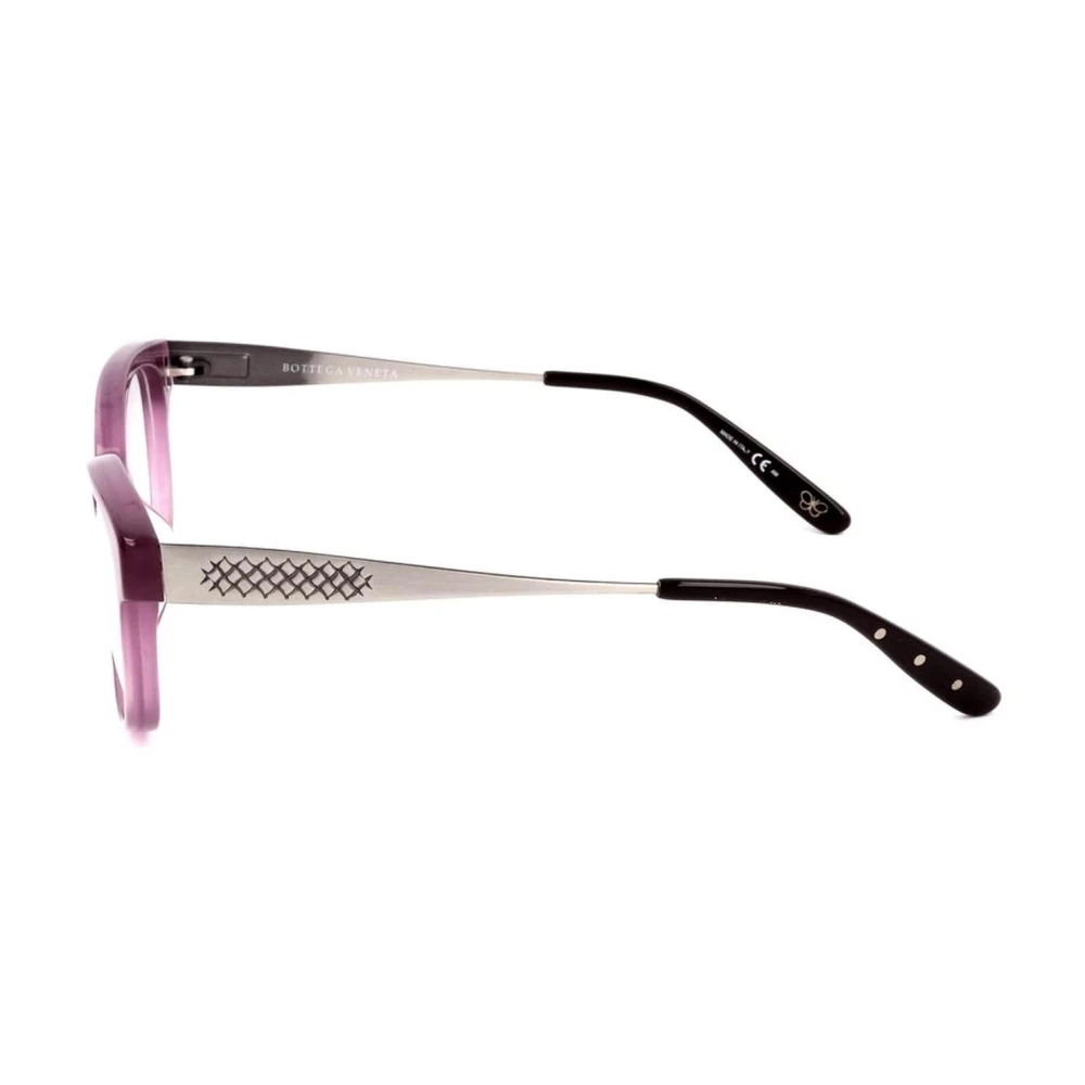 Bottega Veneta Bicolor Kunststof Frames met Matte Wijzerplaat Brown Dames