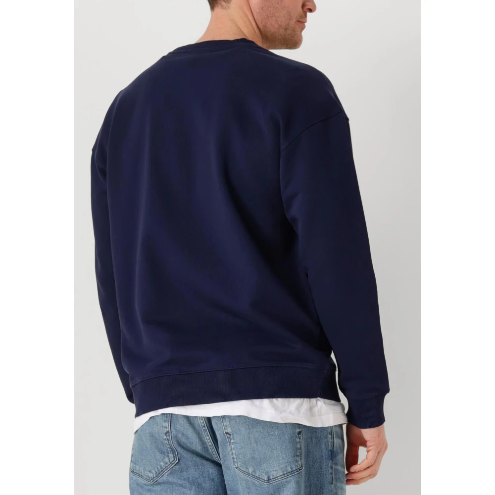 Scotch & Soda Navy Relaxed Fit Sweatshirt Blue Heren