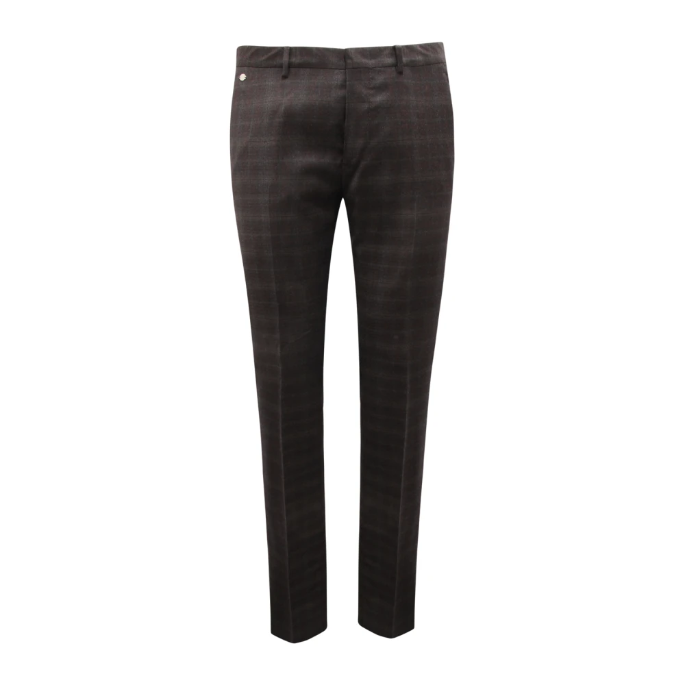 Mauro Grifoni Gray Wool Trousers Zg120055 Zw381 Col. 201 - Male - Slim-Fit Trousers - M - Trousers