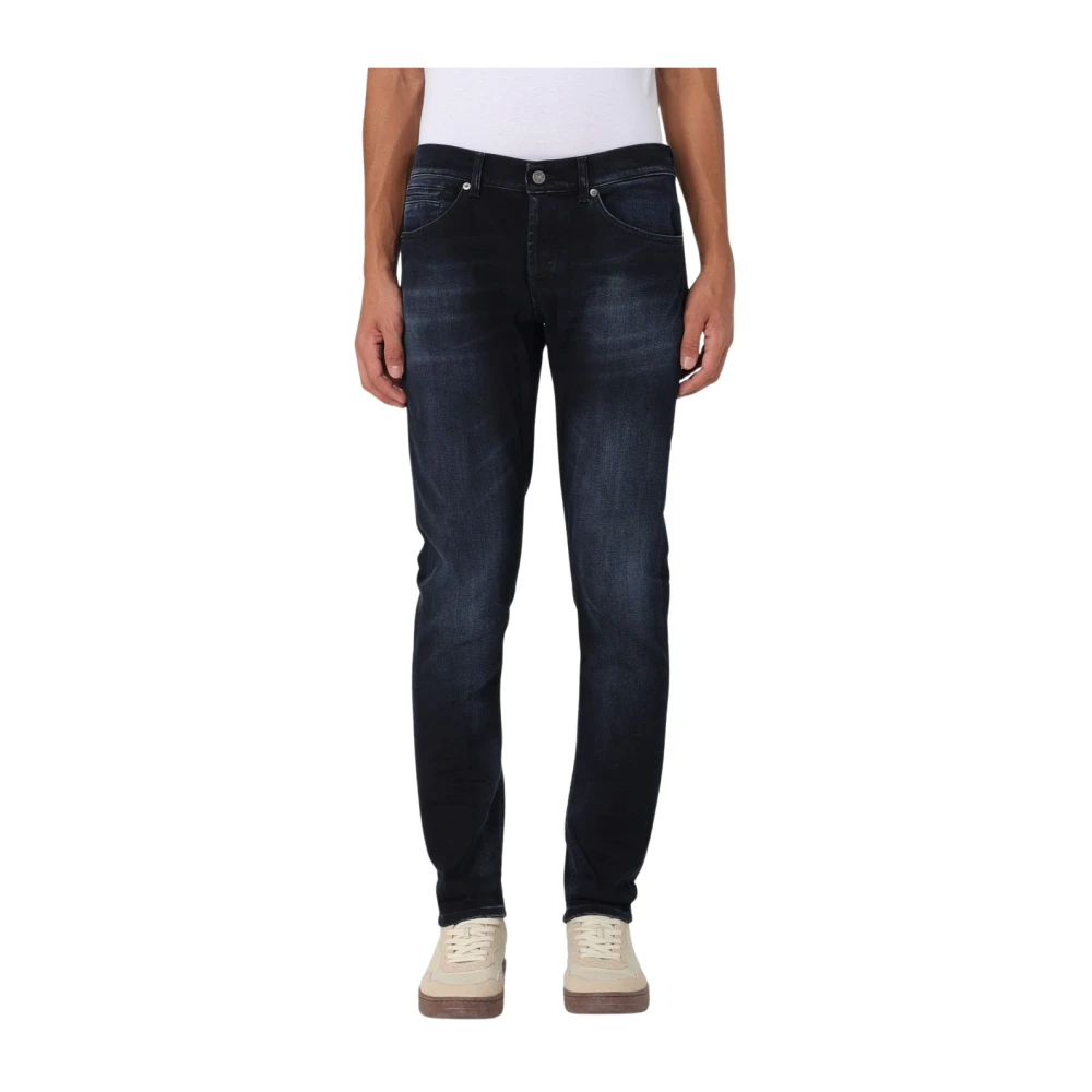 Dondup George Denim Gewassen Broek Blue Heren