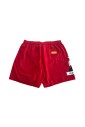 short-de-bain-en-polyester-rouge