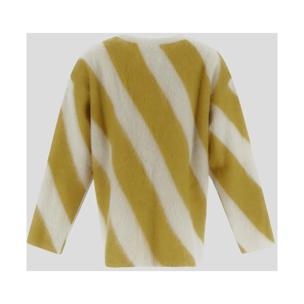 Jil Sander Zijde en Mohair Gebreide kleding Multicolor Dames