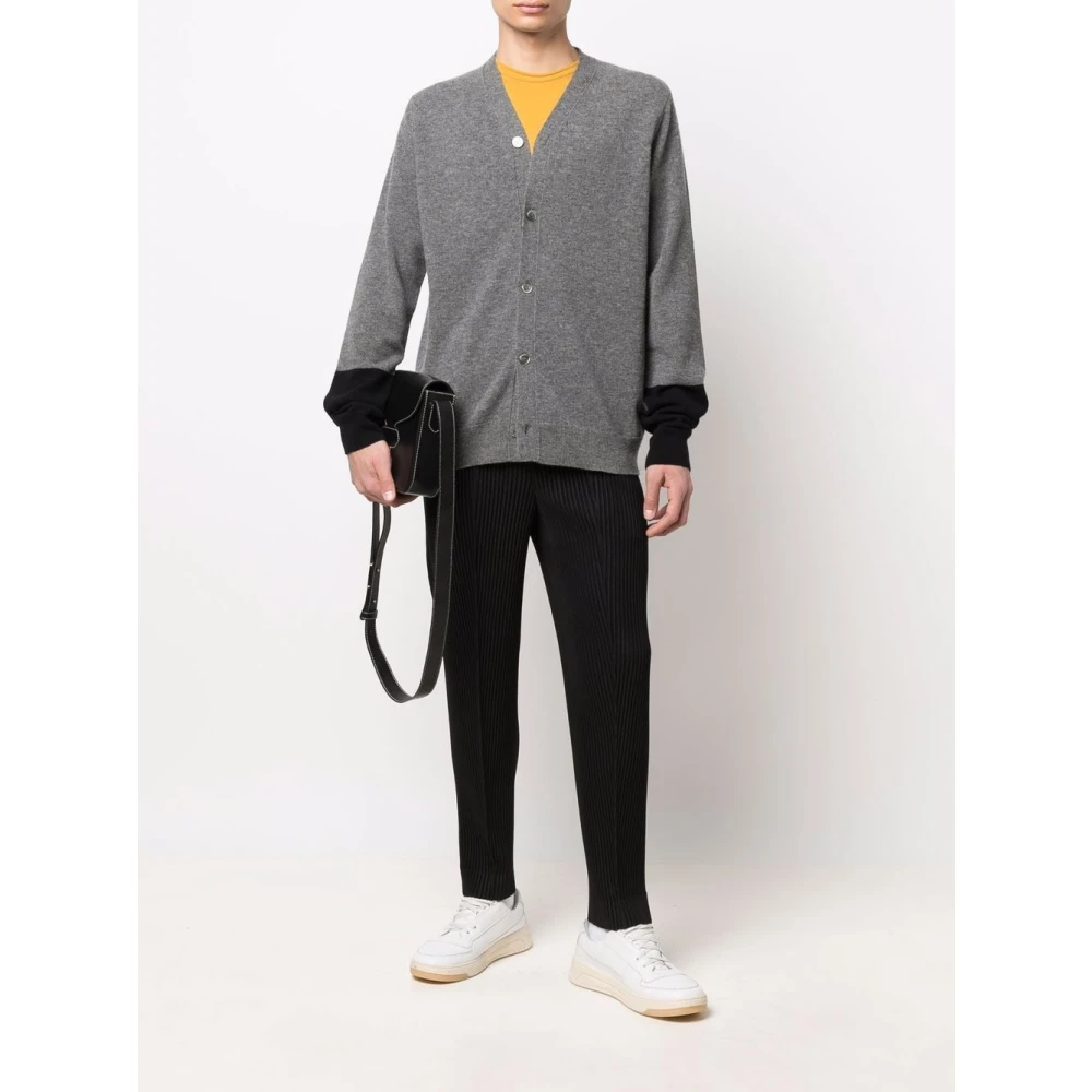 Comme des Garçons Wollen Vest in Stijlvol Ontwerp Gray Heren