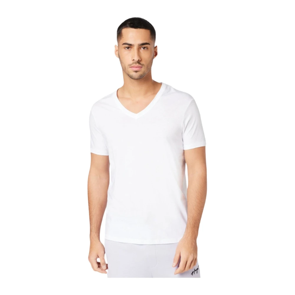 Armani Exchange Hombre Blanco Camisetas, Talla: 2XL