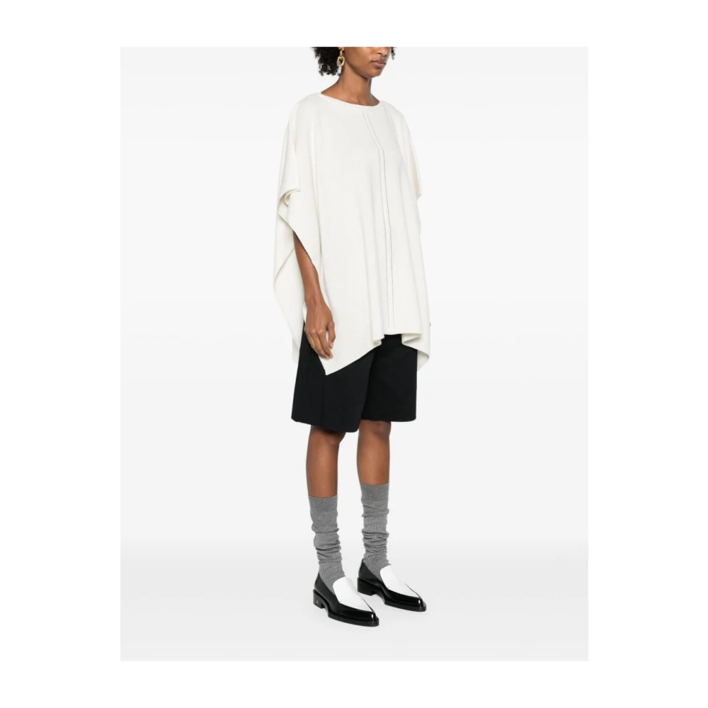Fabiana Filippi Wit Outerwear Aw24 White Dames