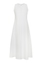 robe-longue-sans-manches-en-lin