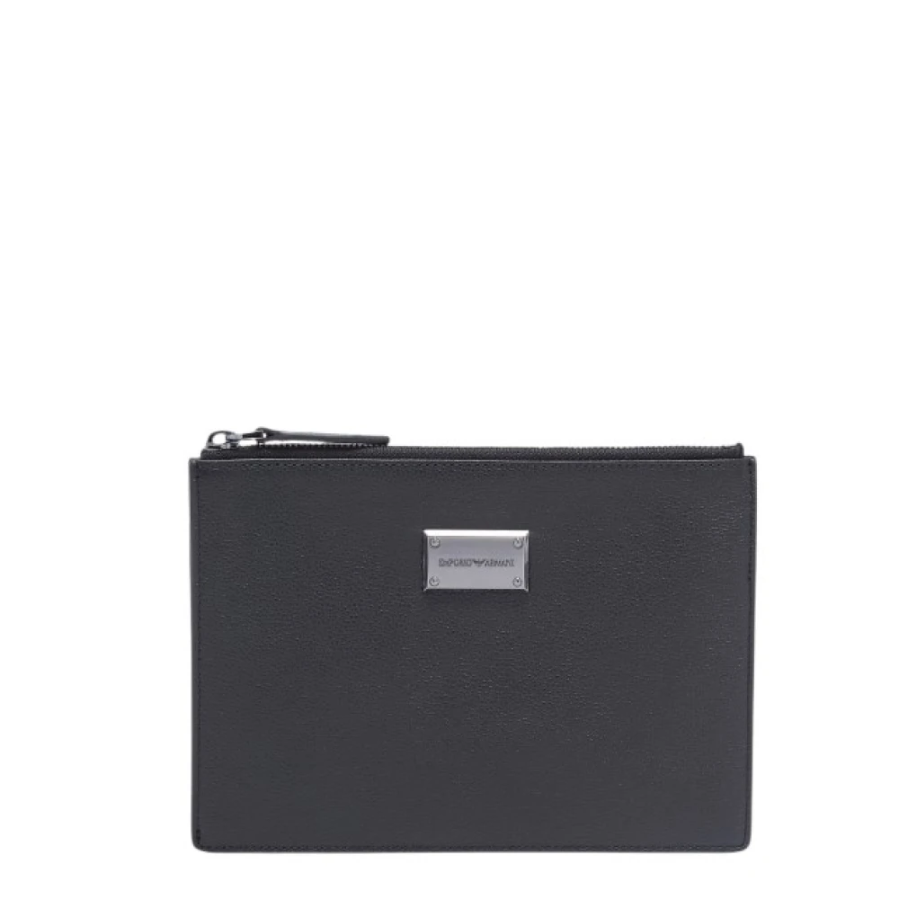 Emporio Armani Uomo Nero Accessori, Taglia Unica, New,