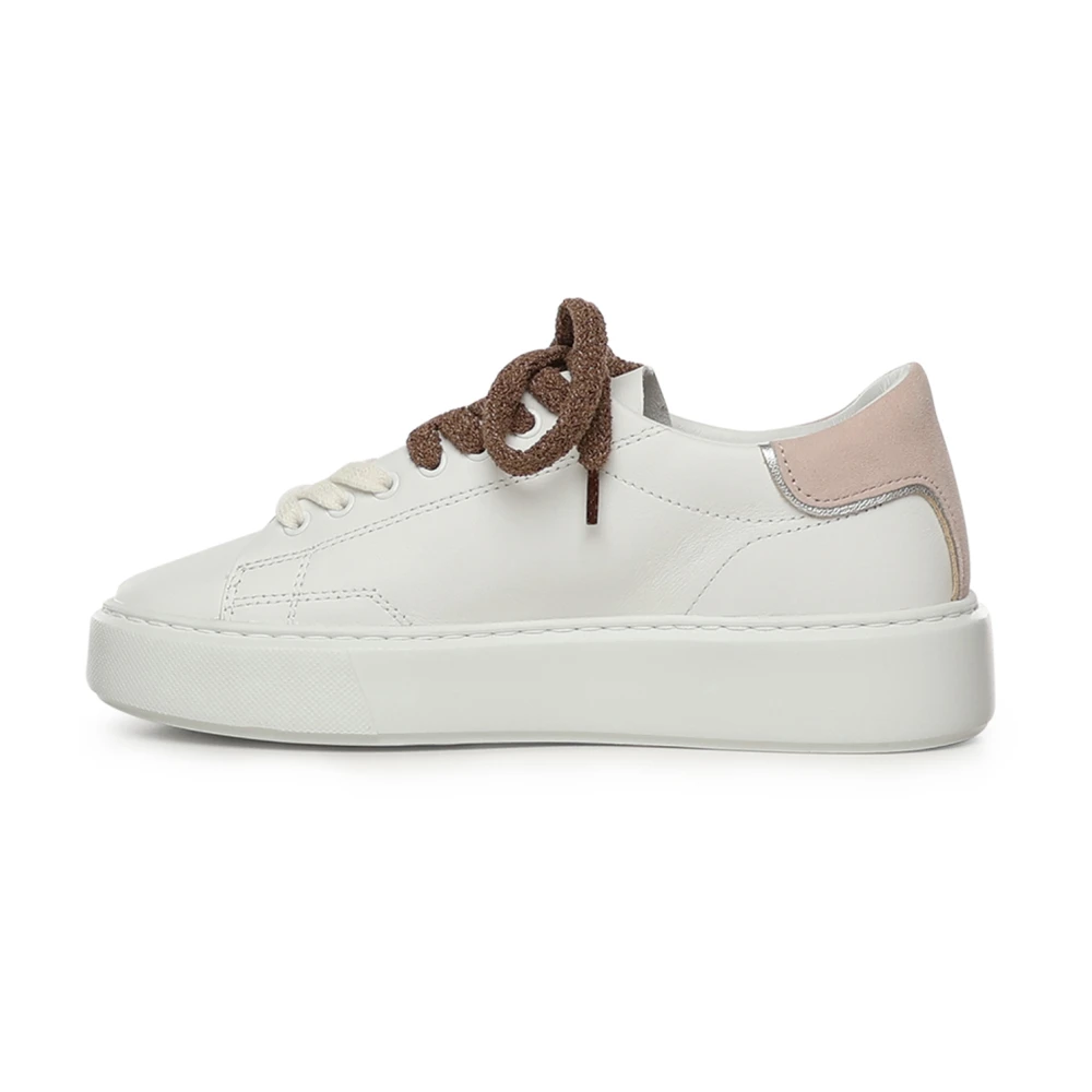 D.a.t.e. Women's White Sneakers