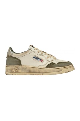 sneaker-vintage-super-medalist-blanc-vert