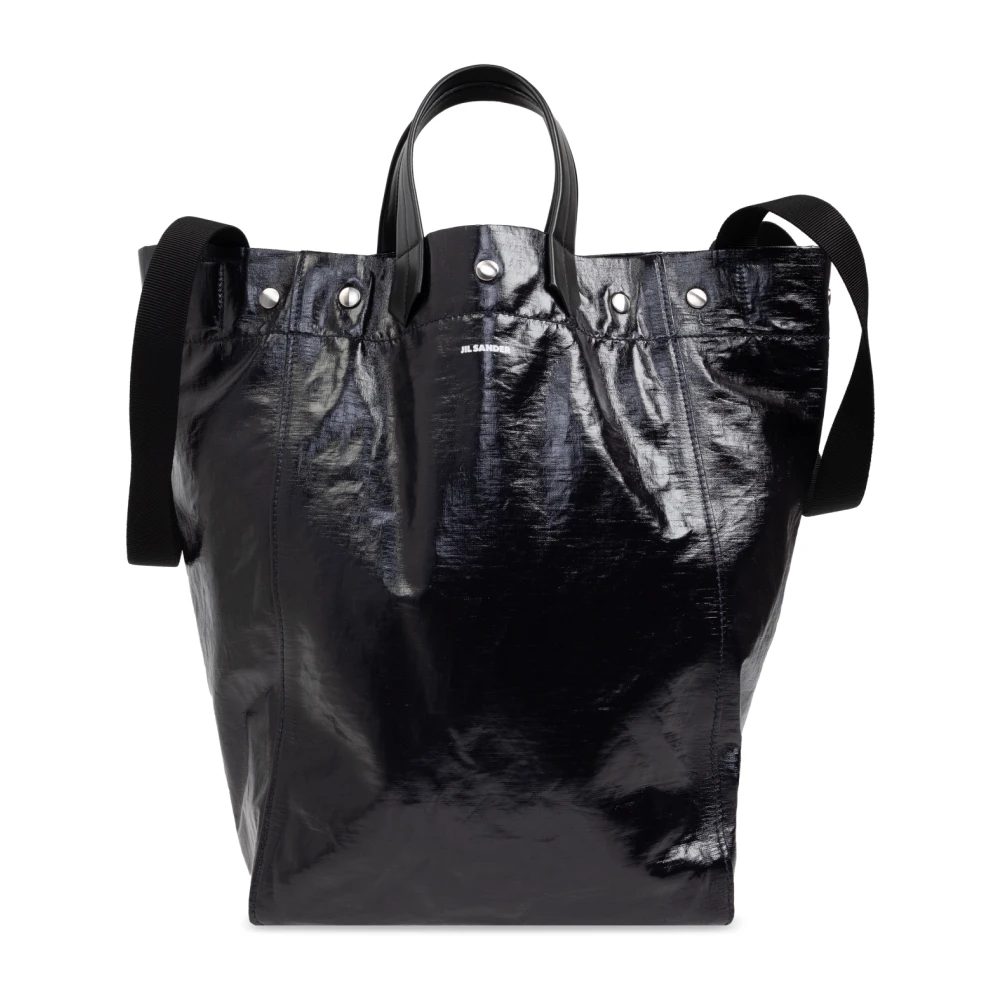 Jil Sander Tas 2-weg Klein type tote Black Heren