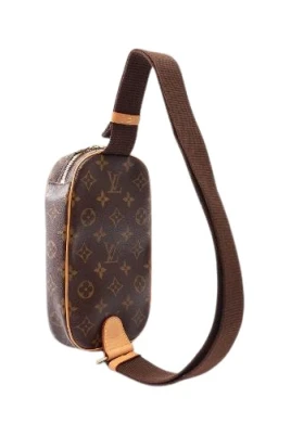 Pre-owned Monogram Coated Canvas Midjeväska