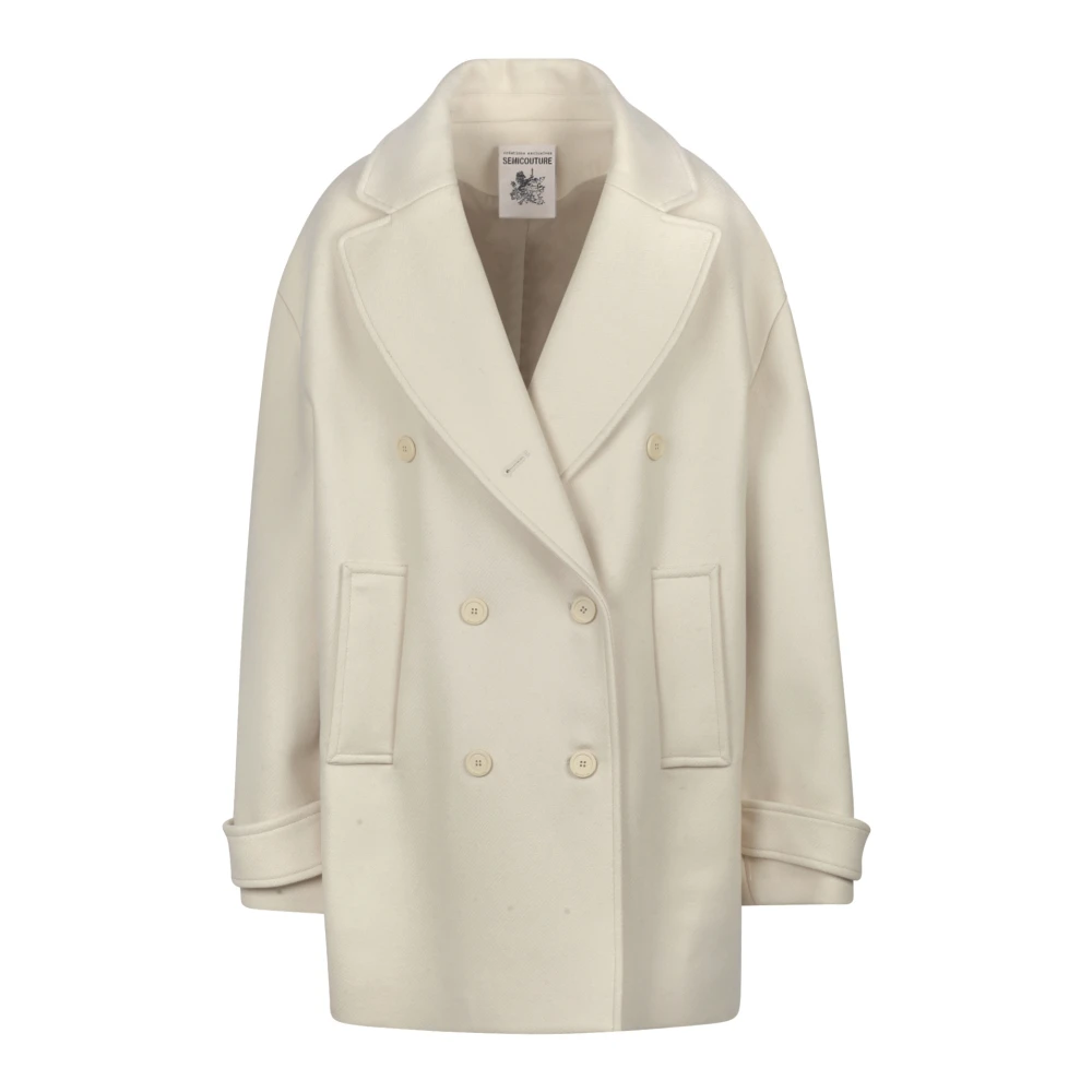 Semicouture Mela Jas White Dames