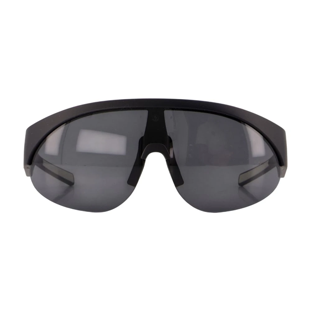 Moncler Myrr Oval Sunglasses in Black, Size: 42 - Image 4