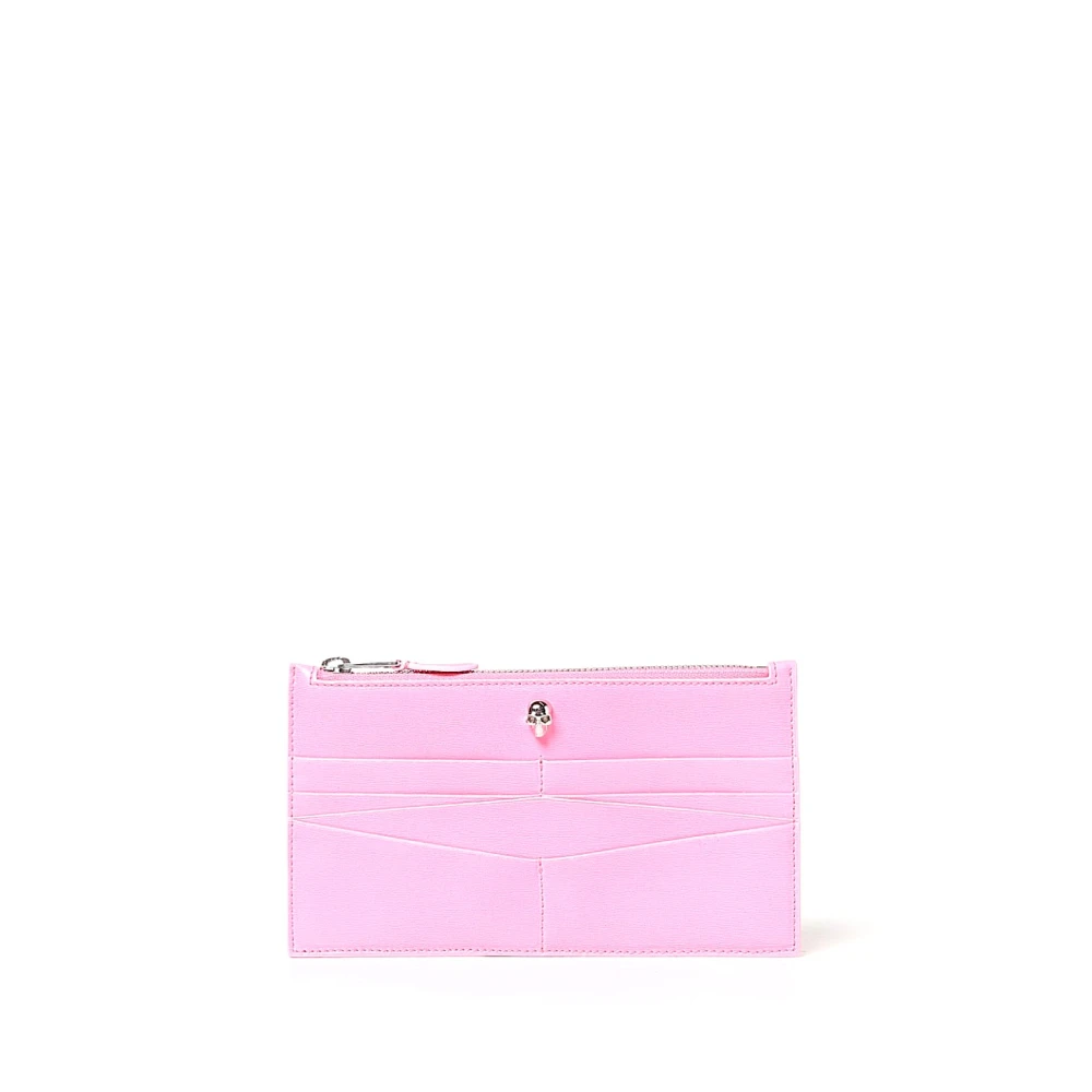 Alexander mcqueen Stijlvolle Portemonnee voor Mannen en Vrouwen Pink Dames